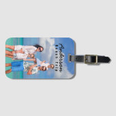 Foto Beach Trip Gepäckanhänger (Vorderseite (Horizontal))