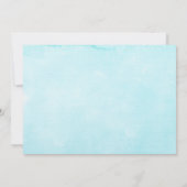 Foto Beach Wedding Save the Date (Rückseite)