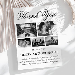 Foto Beerdigung Danke | Memorandum Service Card