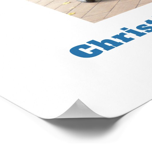 Foto-Beerdigung Poster (Ecke)