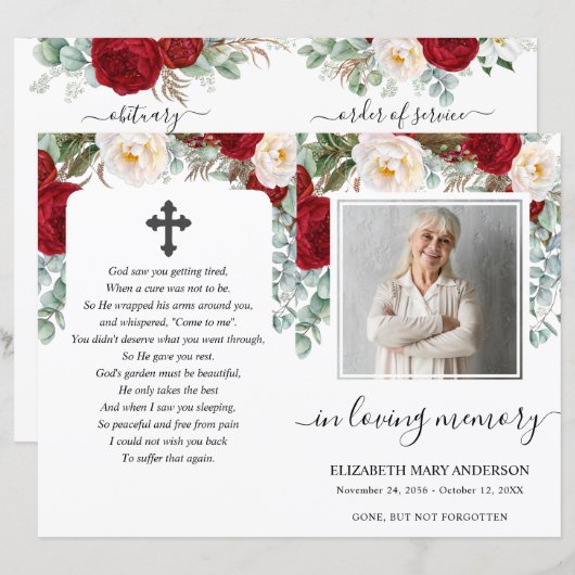 Foto-Beerdigung Vollprogramm für Rote Flora (Vorne/Hinten)