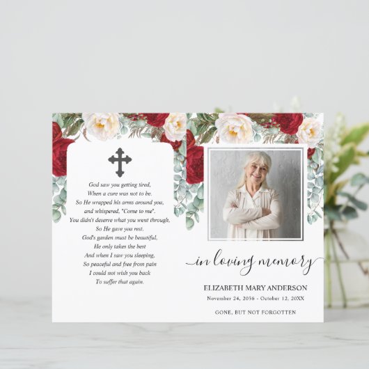 Foto-Beerdigung Vollprogramm für Rote Flora (Stehend Vorderseite)