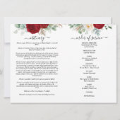 Foto-Beerdigung Vollprogramm für Rote Flora Einladung (Rückseite)