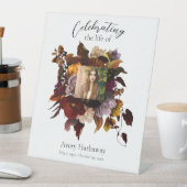 Foto-Beerdigung von Dunkel und Moody Sockelschild (In Situ)