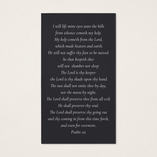 Foto-Beerdigungskarte (Rückseite)