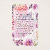 Foto-Beerdigungskarte (Rückseite)