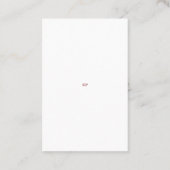 Foto-Beerdigungskarte für das individuell anpassba Visitenkarte (Rückseite)