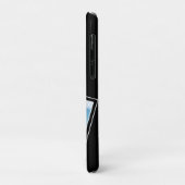 Foto Begleiter Modernes Zitat Black Dog Case-Mate iPhone Hülle (Hinten/Links)