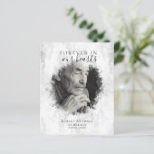 FOTO-Begräbnisprogramm für den Haushalt (Stehend Vorderseite)