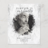 FOTO-Begräbnisprogramm für den Haushalt (Vorderseite)