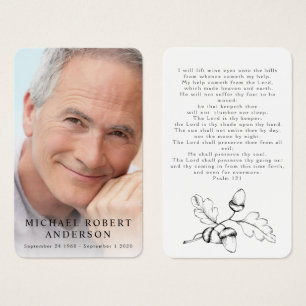 Foto Beileid Beerdigung Gedenkkarte