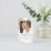 Foto Beileid Beerdigung Gedenkkarte Telefonnummerkarte (Stehend Vorderseite)