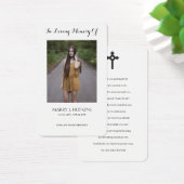 Foto Beileid Beerdigung Gedenkkarten (Schreibtisch)