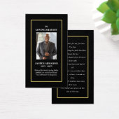 Foto Beileid Beerdigung Gedenkkarten (Schreibtisch)