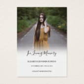 Foto Beileid Beerdigung Gedenkkarten (Vorderseite)