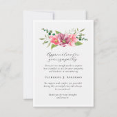 Foto Beileid Beerdigung Gedenkstätte Dankeskarte (Vorderseite)