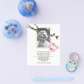 FOTO/Beileid/Danke/In Loving Memory. Flyer (Einzeln)