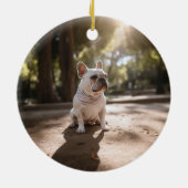 Foto Beileid Keepake Pet Memorial Star Keramik Ornament (Hinten)