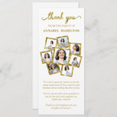 Foto Beileid Memorial Vielen Dank Einladung (Vorne/Hinten)