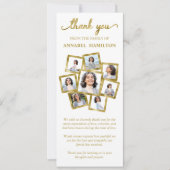 Foto Beileid Memorial Vielen Dank Einladung (Vorderseite)