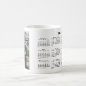 Foto benutzerdefiniert 2021-Kalender hinzufügen Kaffeetasse (Mittel)