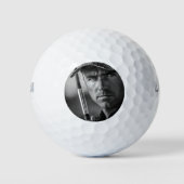 Foto Benutzerdefiniertes Geschenk Golfball (Vorderseite)