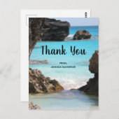 Foto Bermuda Coast & Tropical Sea Postkarte (Vorne/Hinten)