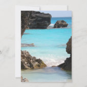 Foto Bermuda Coast & Tropical Sea Save The Date (Rückseite)