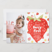 Foto Berry Einladung zum Geburtstag (Vorderseite)