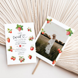 Foto Berry Sweet Baby Dusche Einladung