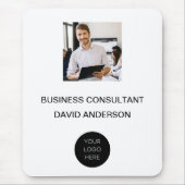 Foto Beruflich Modernes Minimalistisch Mousepad (Vorne)