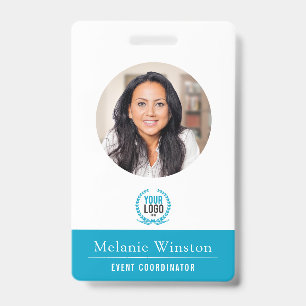 Foto  Berufliches Logo  Tief Aquamarin Ausweis