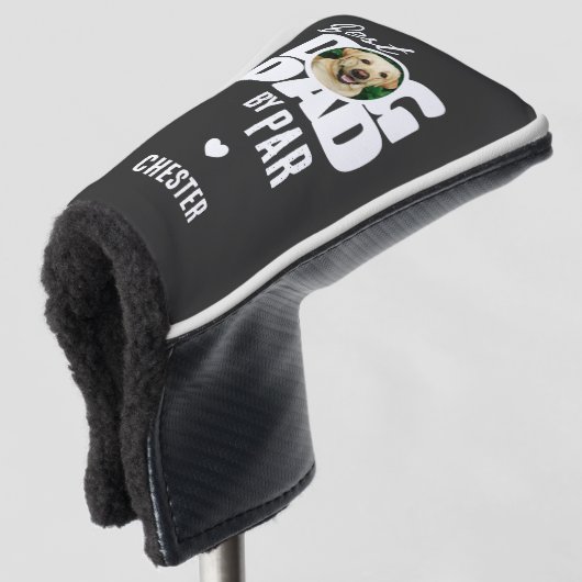 Foto Best Dog Vater by Par Golf Golf Headcover (3/4 Vorderseite)