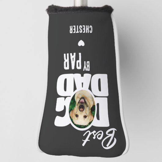 Foto Best Dog Vater by Par Golf Golf Headcover (Rotieren 90)