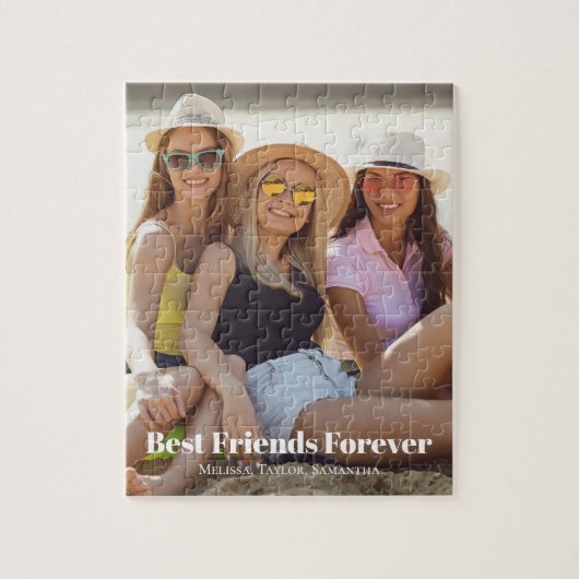 Foto Best Friends Forever Names  Puzzle (Vertikal)