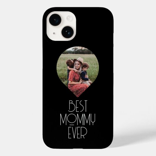 Foto Best Mommy Ever Modern Script Case-Mate iPhone Hülle (Rückseite)