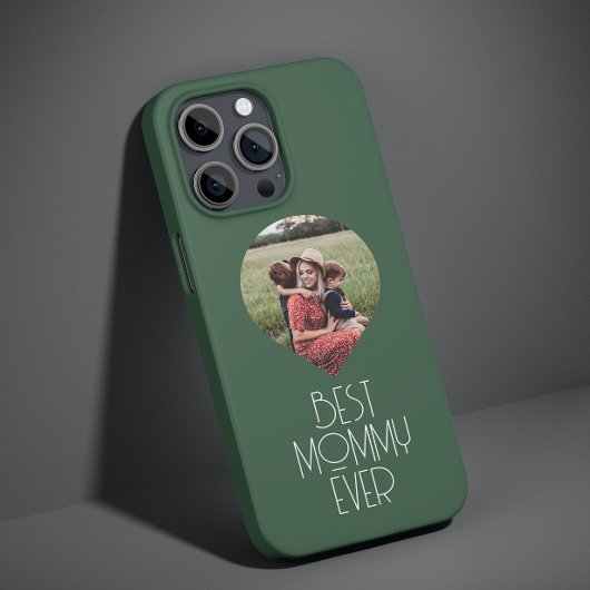 Foto Best Mommy Ever Moderne Script Mama Case-Mate iPhone Hülle