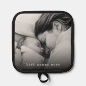 Foto Best Mommy Ever | Topflappen (Vorderseite)