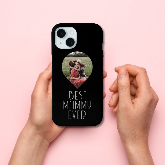 Foto Best Mummy Ever Modern Script Case-Mate iPhone Hülle