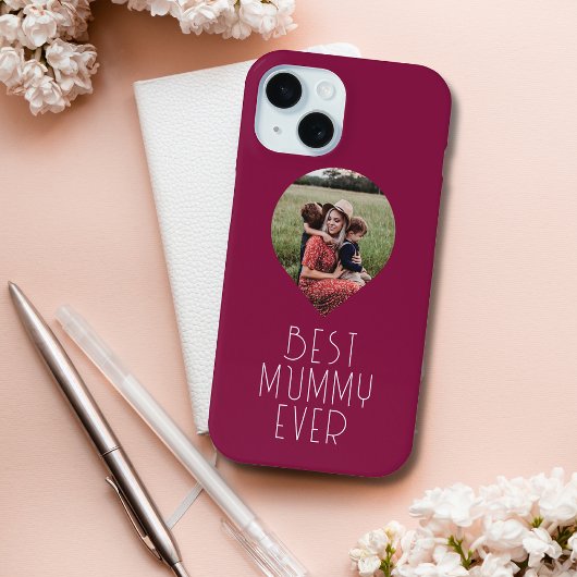 Foto Best Mummy Ever Modern Script Case-Mate iPhone Hülle