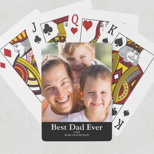 Foto Best Vater Spielkarten
