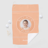 Foto Beste Mama Par Elegante Highlights Golfhandtuch (Insitu)