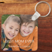 Foto Beste Mama Schlüsselanhänger (Rückseite)
