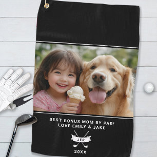 Foto Bester Bonus-Mama Par Durch Stiefmutter Golfe Golfhandtuch