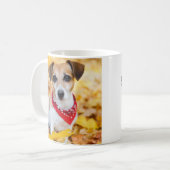 Foto Bester Hund Mama Name Kaffeetasse (Vorderseite Links)