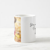 Foto Bester Hund Mama Name Kaffeetasse (Mittel)