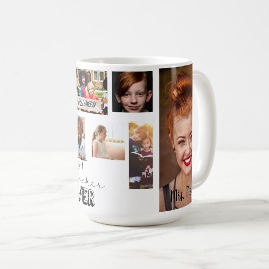 Foto Bester Lehrer Kaffeetasse (VorderseiteRechts)