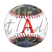 Foto Bester Vater Aller Zeiten Baseball Personalis (Vorderseite)
