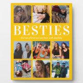 Foto Bestie Geschenk | Bester Freund Fotoplatte (Vorderseite)