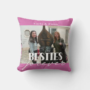 Foto-Besties-Beste-Freunde-Geschenk-Wurfkissen Kissen